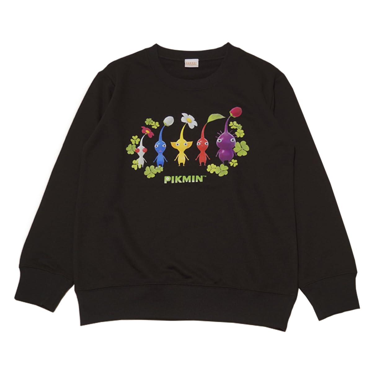

Bandai Classic Pikmin Fleece Long Sleeve Sweatshirt, Boys, Black, Fall/Winter (FR8918AZ)