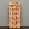Halloween Countdown Board Wooden Decorations Indoor Halloween Party Decorations Creative Decorative Ornaments Gifts