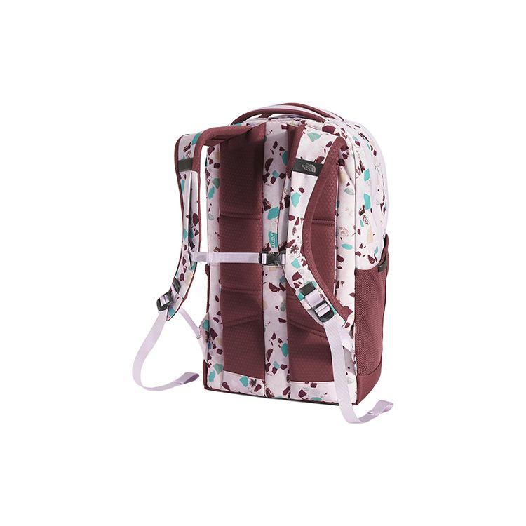 The North Face Jester 22L Large Capacity Logo Backpack Outdoor Bag Recycled Polyester Stone Print White Brown Women backpack NF0A3VXG-94P