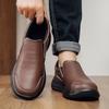 2026 New Premium Men's Everyday Slip-On Shoes - Non-Skid Tread with Cushioned Footbed & Breathable Material for Work and Leisure