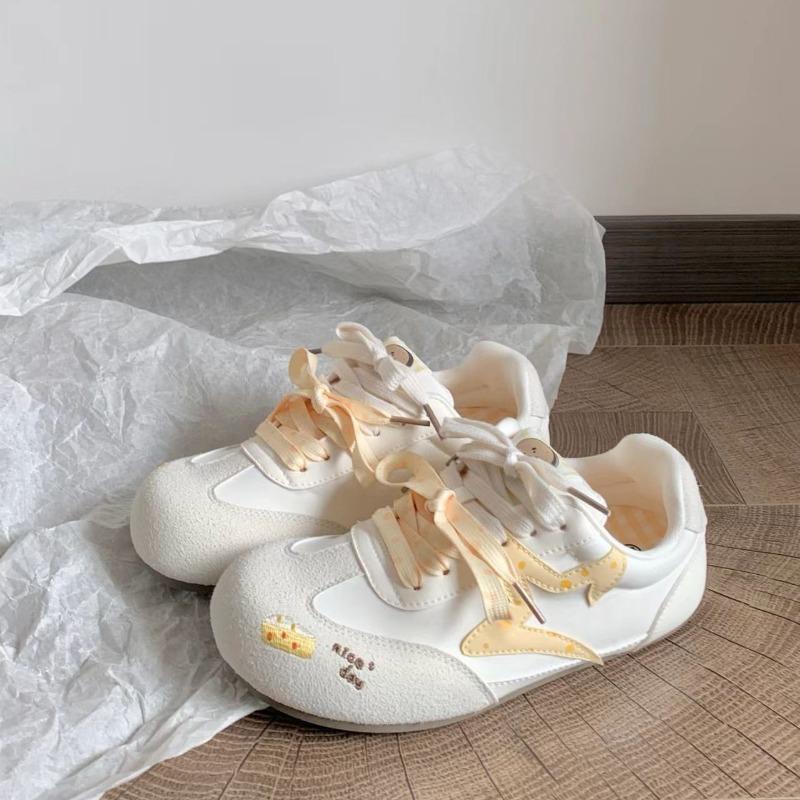 Little white shoes children's shoes versatile student board shoes women's summer niche bread shoes new