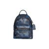 Charter 18 Camouflage Print Backpack With Zipper Closure And Multiple Pockets Women Backpack Blue Navy-Blue CC404-UPW