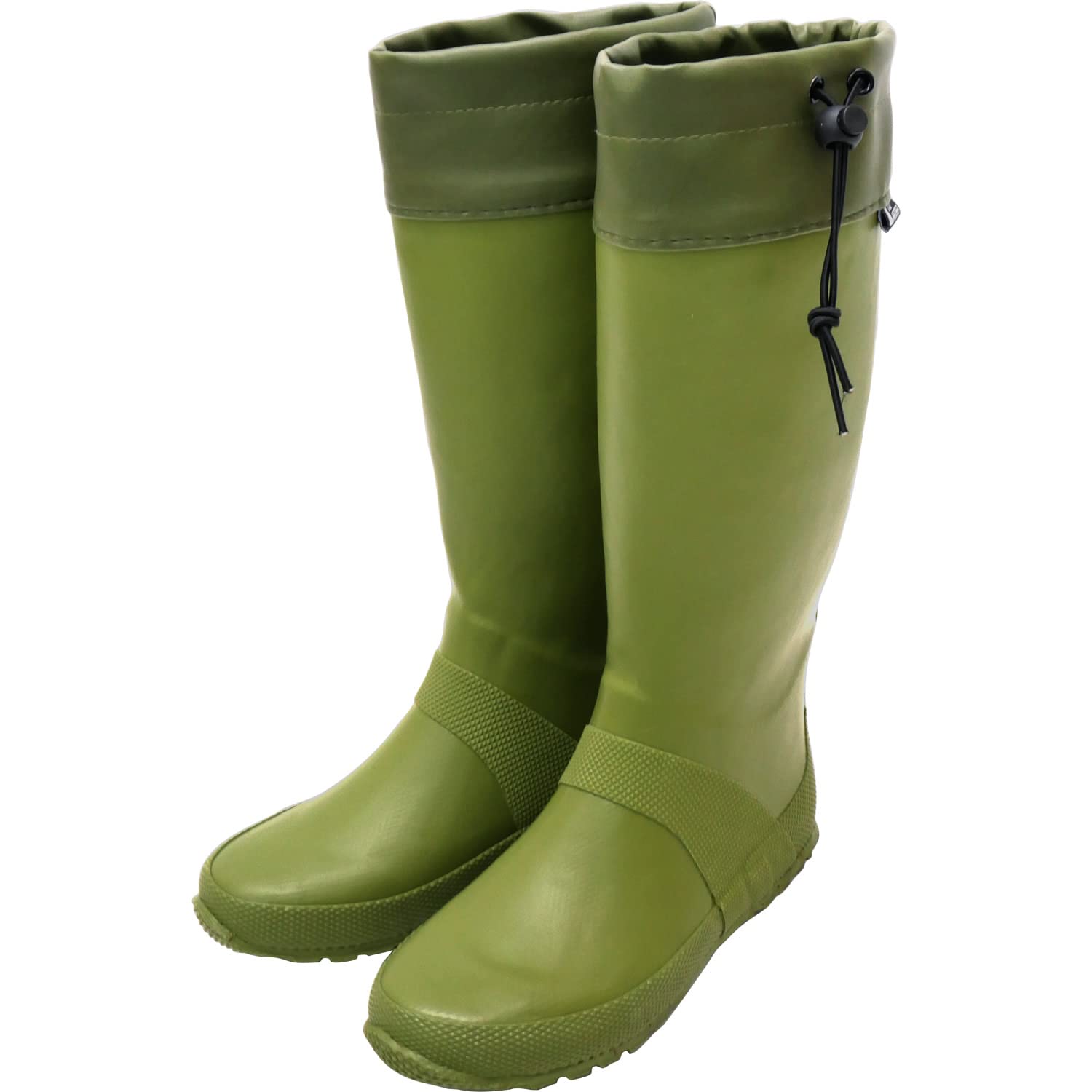 

Radweather Rain Boots for Men and Rain Boots for and Outdoor Activities Women, Foldable, Stylish, Lightweight, Typhoons, Fishing, Hiking, (Khaki,