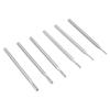 Feb.6Pcs Cylinder Shape Jewelry Burr - 3/32Inch Shank Cylindrical Cross-Cut Burs Lapidary Setting Tools