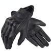 Goatskin Motorcycle Gloves Summer Men's Brown Vintage Leather Motorcycle Motocross Gloves Women's Motorcycle Hand Gloves