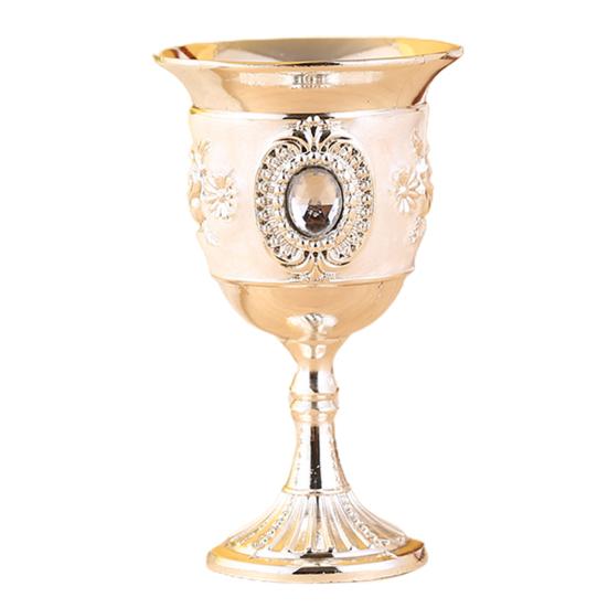 20ml pohár na víno Vintage pohár na šampaňské ze zinkové slitiny v evropském stylu