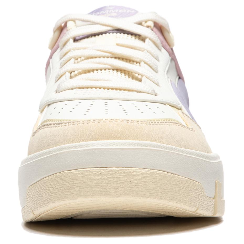 New LiNing Common 80s Wear Resistant Slip Resistant Low Top Skateboard Shoes Women's White AGCU084-3