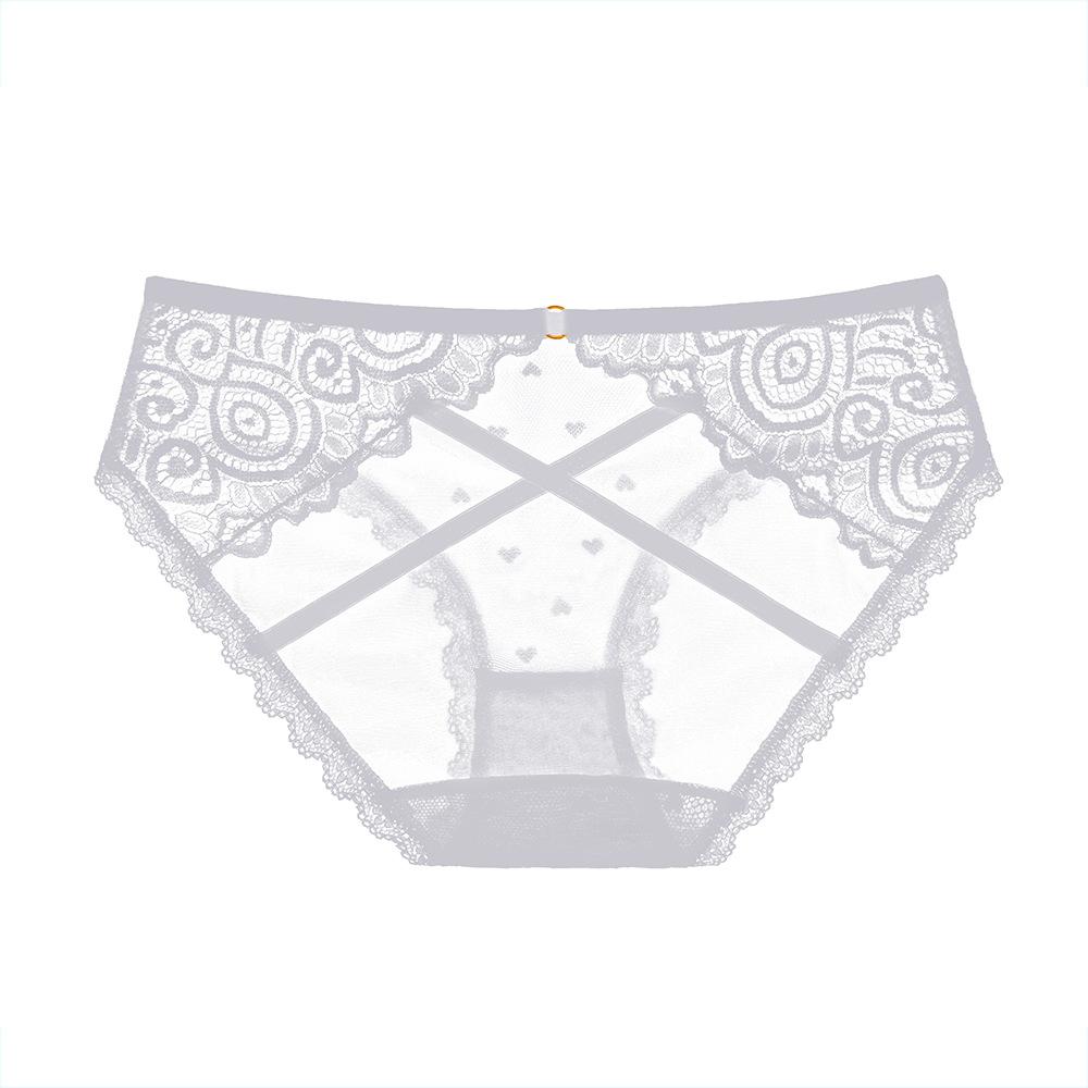 Women's Panties Mesh Silk Comfortable Sexy Lace Temptation Briefs