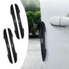 4pcs/set Car Logo Door Anti-Collision Protective Strip Sticker For Nissan Nismo Note Armada Pulsar Pathfinder X-Trail Qashqai