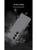 Solid Color Electroplated Leather Case for Samsung Z Fold7