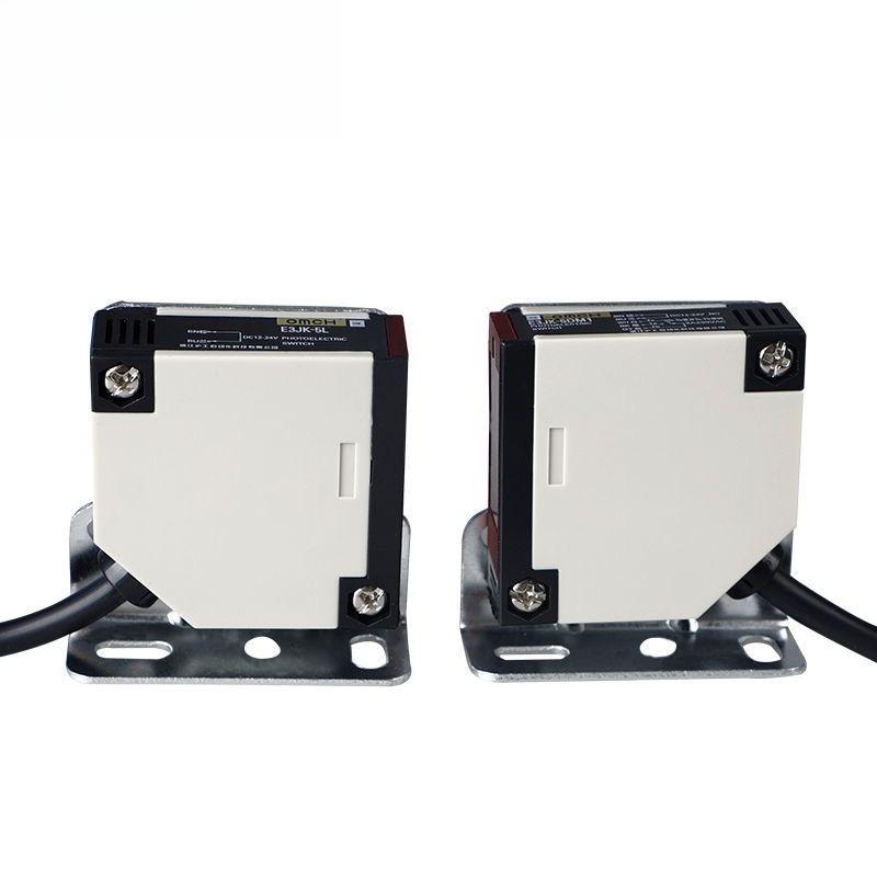 1pc E3JK-R4M1 Reflector Photoelectric Sensor Switch With Mirror Photoelectric Sensor For Garage Doors Access Control Signal