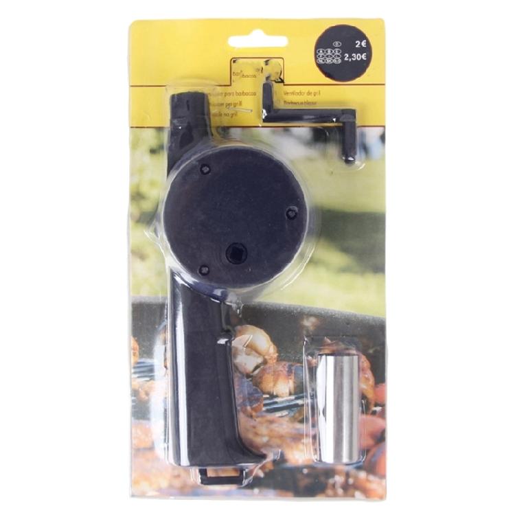 Heat Resistant Manual Blower Outdoor Cooking Air Pumps Manual Cranks Operations for Backyard Grilling