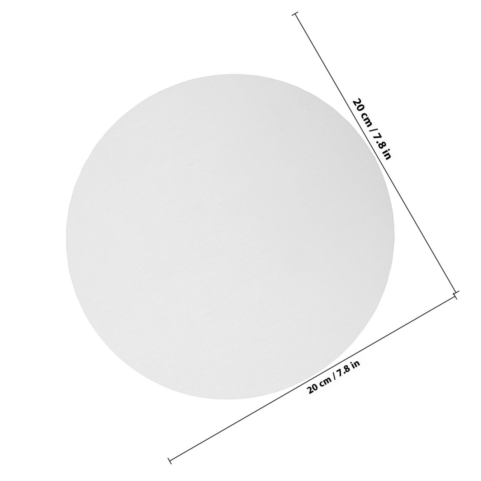 

2Pcs Heat-Resistant Anti-Dazzling Lampshade Cloth Diffuser Cover Replacement for Pendant Ceiling Lamp Lamp Shade Diffuser білий