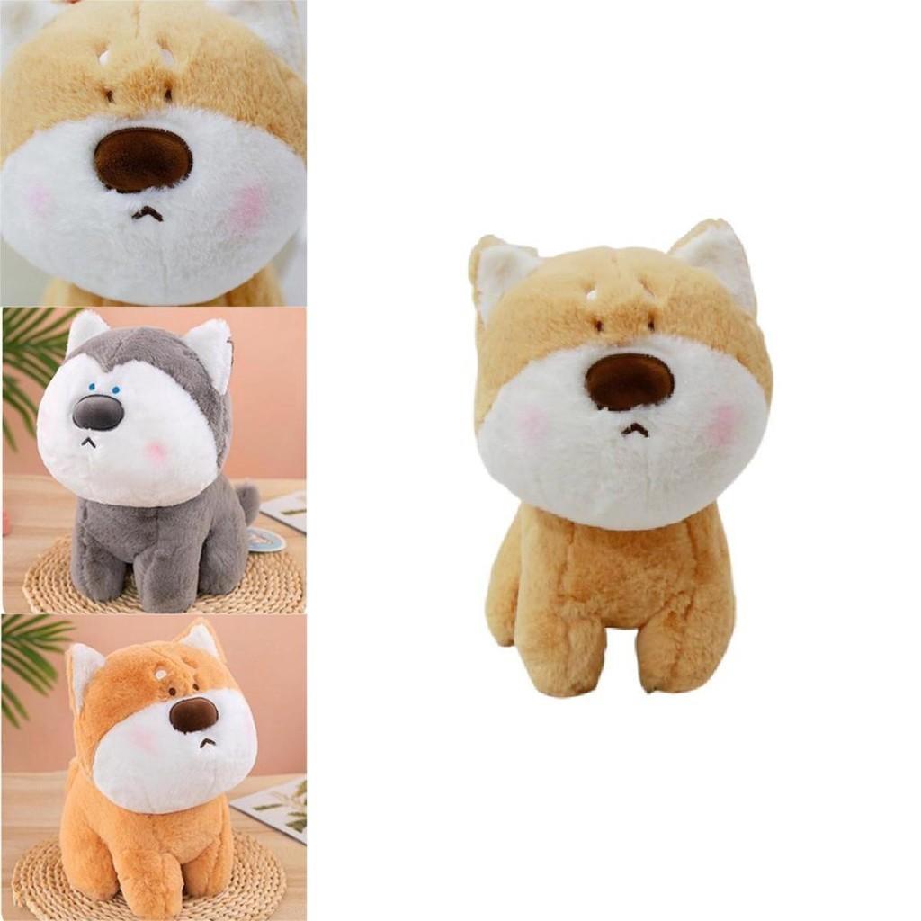 Adorable Husky Stuffed Animal Toy For Kids Soft And Cuddly Plush With Pp Cotton Filling, 25cm