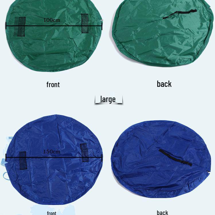 Large Drawstring Toy Storage & Picnic Mat for Kids