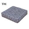 Comfortable Floor Pillow for Tatami Modern Stylish Chair Cushion, Ultra Soft Square Geometric or High-elastic PP Cotton Office Pad Plant Prints,