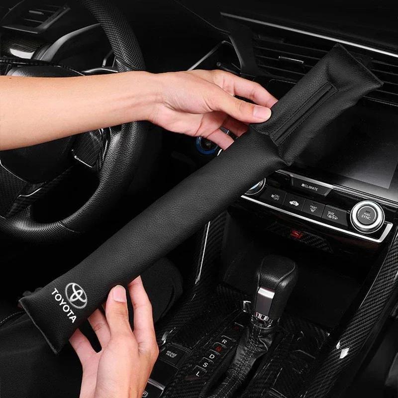 Car Seat Gap Filler Side Seam Plug Strip Leak-proof Filling Strip For Toyota Yaris Hilux Corolla Prius Avensis Emblem Auris Rav4