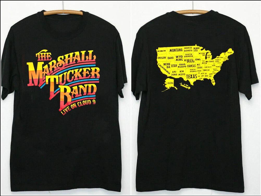 The Marshall Tucker Band Tour Short Sleeve Cotton Black All Size Shirt AE209