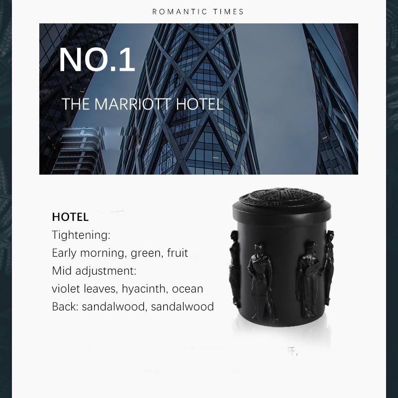 DIY Sculpture Scented Candle Gift Smokeless Soy Wax Romantic Home Scented Candle 8.2*8.2*10.5CM