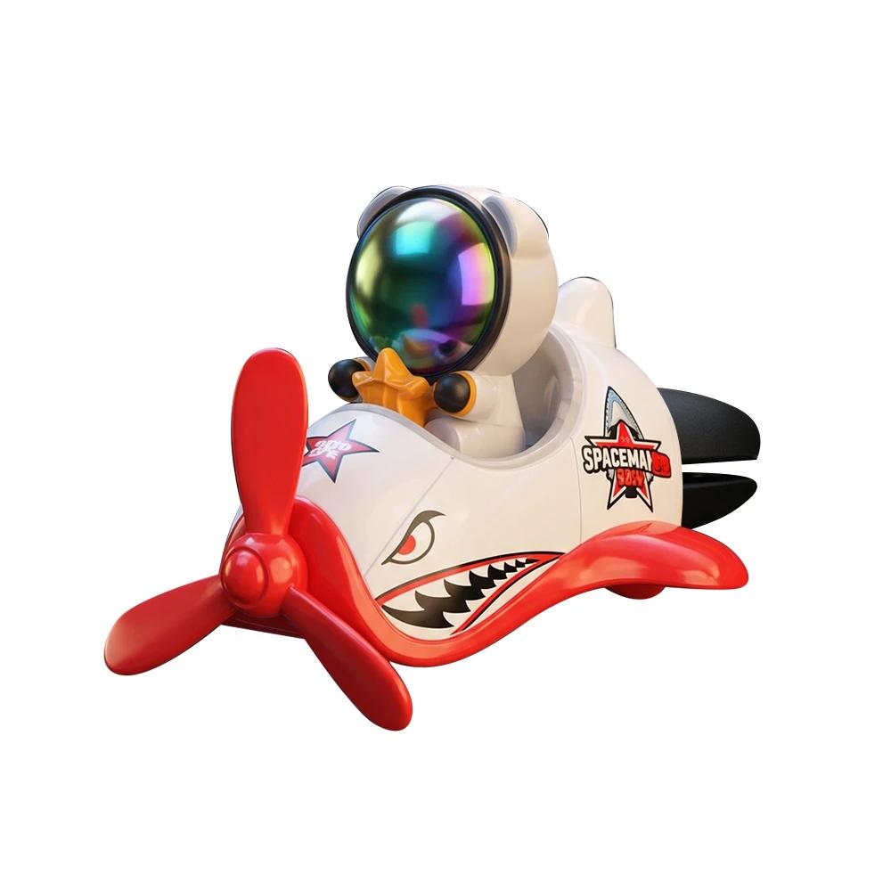 New Astronaut Propeller Car Fragrance Car Air Freshener Ornaments Decor Interior Decoration Auto Rotating Aroma Diffuser