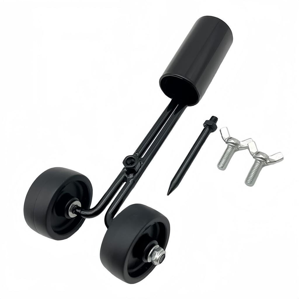 Vertical Manual Weeding Tool with Wheel,Garden Gap Weeding Hook, for Lawn, Yard, Backyard, and Driveway Maintenance, Handheld Gap Weeding Tool