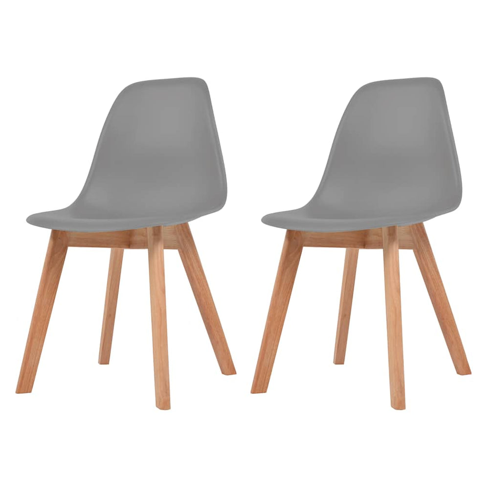 Chaises à manger lot de 2  Plastique