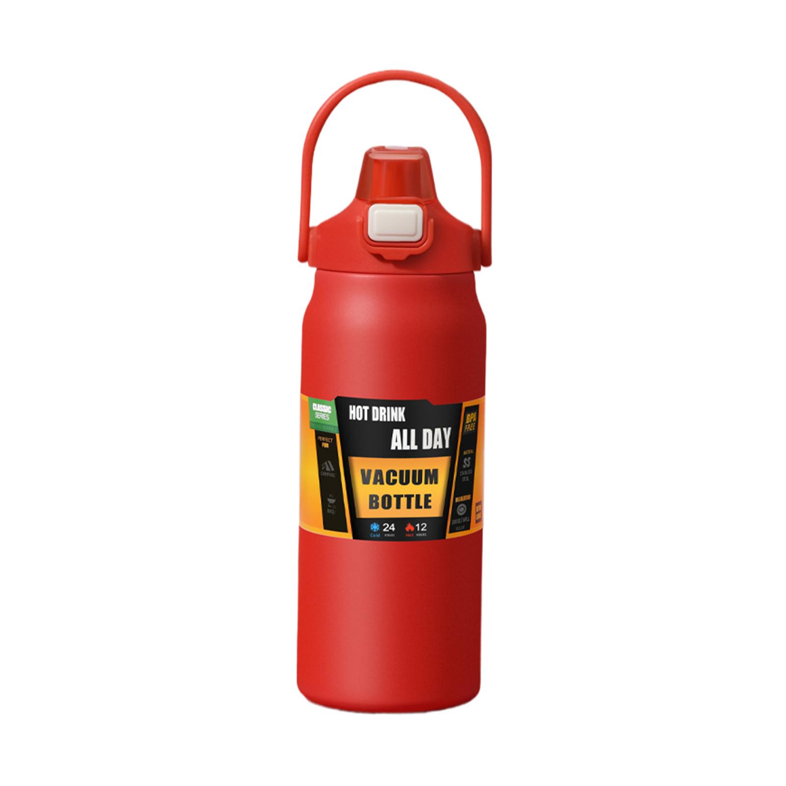 

Water Bottle Elegant Leak-proof Lid Portable Size Coldest Water Bottle With Handle Durable 1500ml