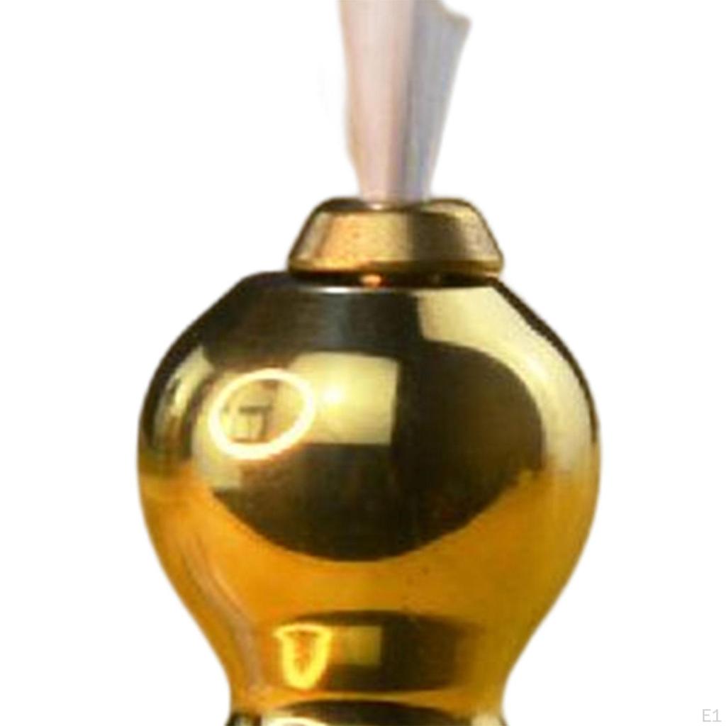 Butter Lamp Wick Holder Large Gourd Alloy Rack Buddha Stand Temple