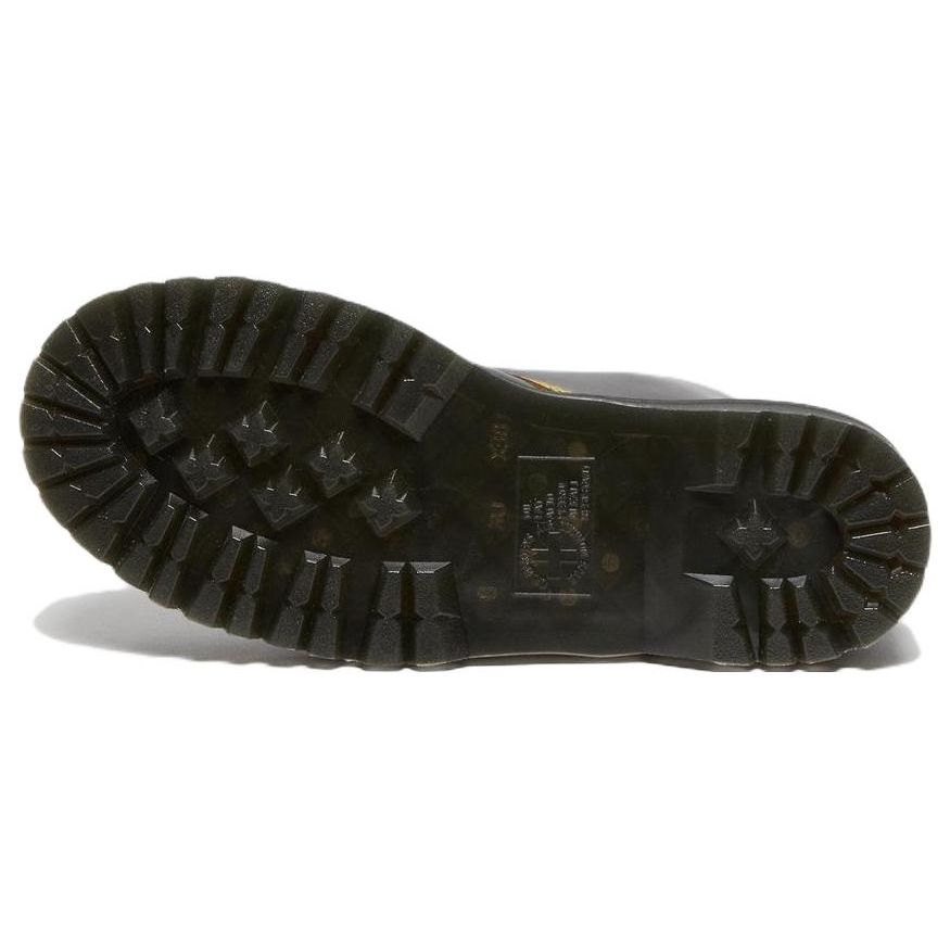 Dr. Martens 101 Kožené šněrovací robustní kotníkové boty Unisex boty Černé 27756001