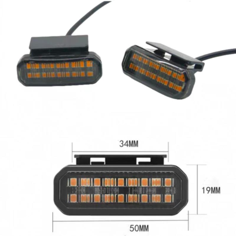 18LED Front Grille Light For Haval H5 Car Daytime Running Light Wheel Eyebrow Lamp 12V