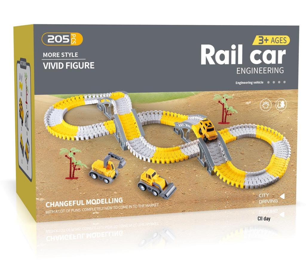 Electric Engineering Toy Car Assembly Set