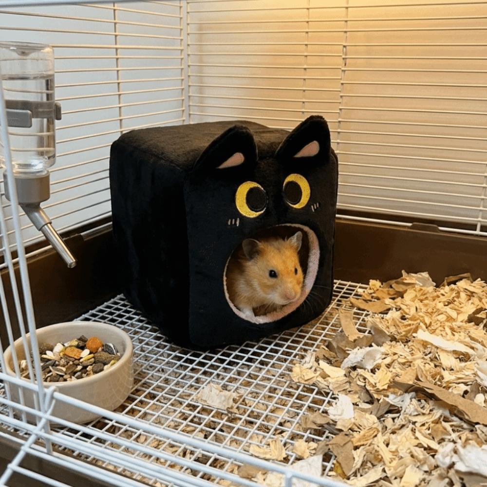 Thickened Hamster Cotton Nest Soft Plush Pet Sleeping Cage for Guinea Pig Rabbit