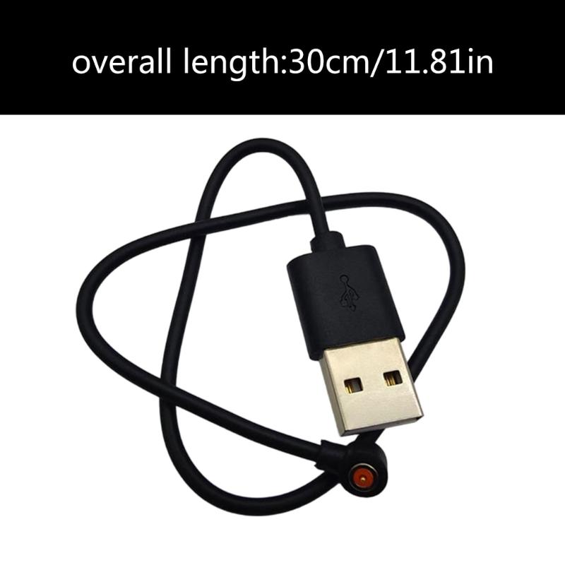30cm Charging Cable Charging Accessory Travel Charging Cord for 4mm Distance Protable USB Charging Cord Cable