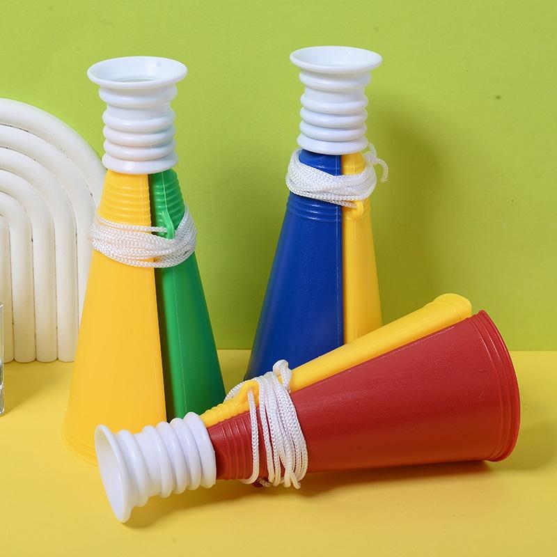 Cheer Megaphone Cheering Horns For Football Fans Sports Games Parties Football Match Noisemaker Toy