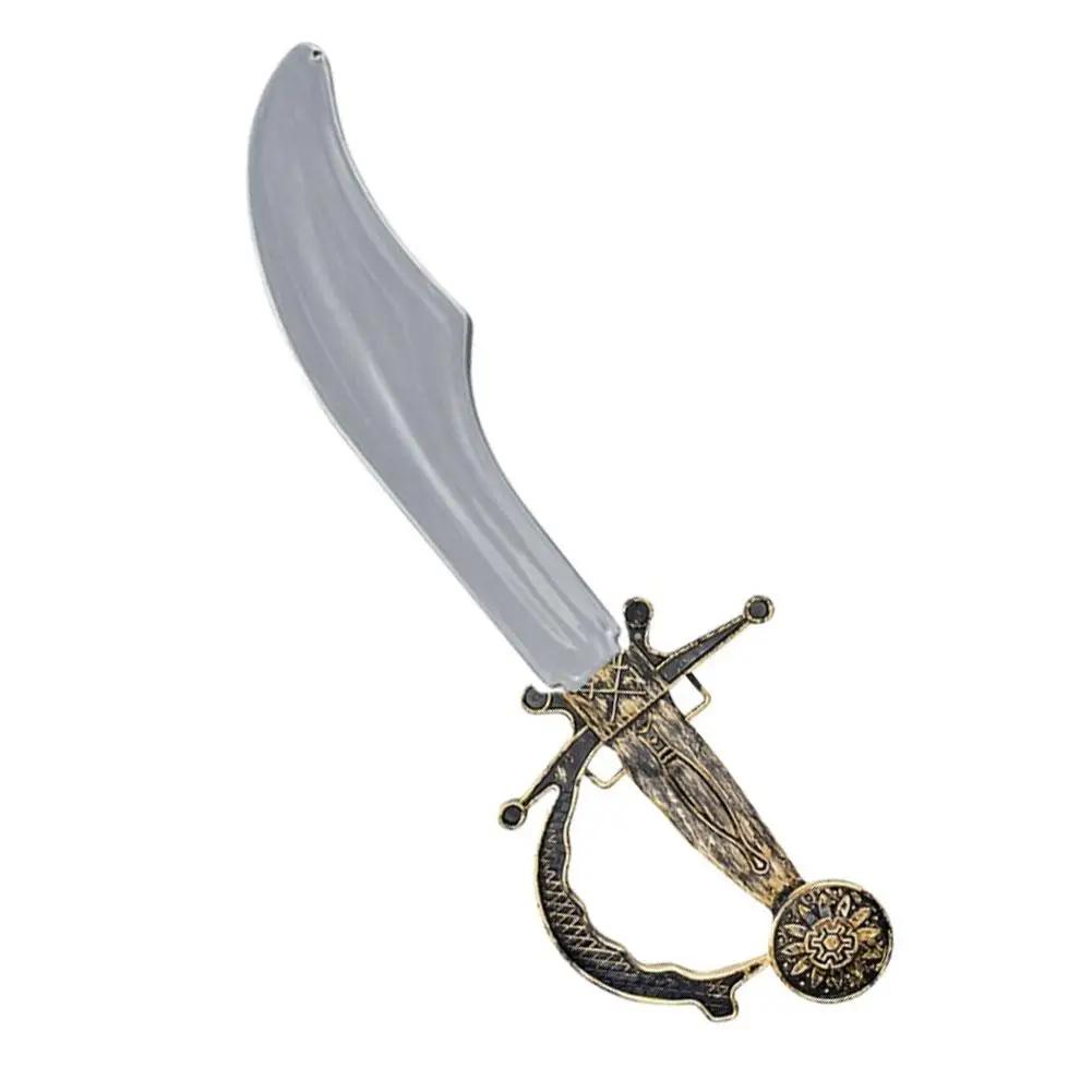 Plastic Pirate Knife Toys Cosplay Decor Toy Swords Pirate Captain Costume Party Props For Kids Favors Gift Toy C3K7