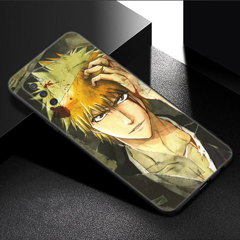 Anime BLEACHS Phone Case For Samsung Galaxy A01 A03 Core A04 E A02 A05 A10 A20 A21 A30 A50 S A6 A8 Plus A7 2018 Black Cover