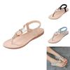 Versatile Women Bohemia Buckle Flat Shoes Sandals For Everyday Comfort And Fashion