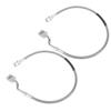 2PCS Front Brake Lines 89370 Improved Driving Performance Metal Strong Structure for 1500 2500 3500 HD Vehicle Models
