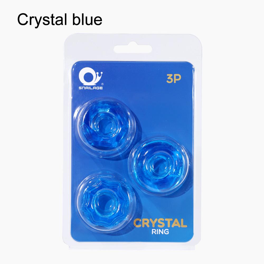 Couple Lover Sexy Play Games Ring Men Soft Silicone Time Delay Ring