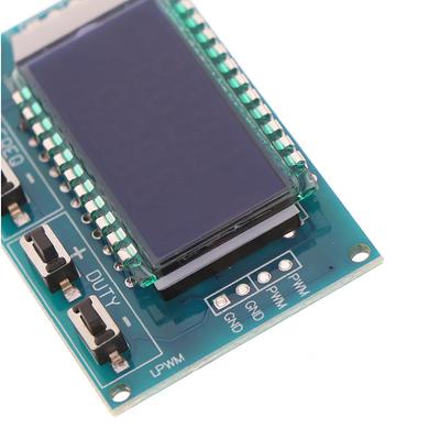 Signalgenerator PWM Impuls Frequenz Tastverhältnis Einstellbares Modul LCD 3.3V-30V