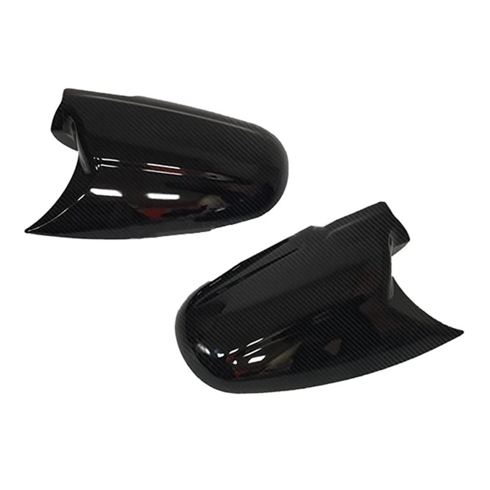 For HONDA CIVIC EK9 TYPE R 1996-2001 ABS Car Rearview Side Mirror Cover Wing Cap Exterior Door Housing Trim Adhesive Sticker