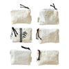 French Style Cotton Lace Organizers Bag Embroidered Fabric Sacks Perfect For Travel Makeup And Personal Items Storage