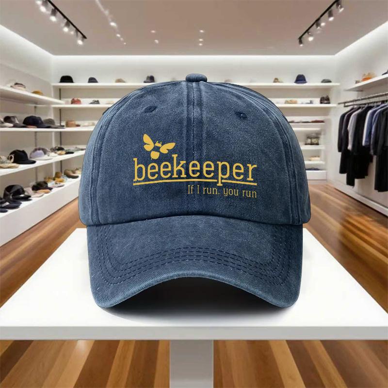 Cappello da apicoltore pc Se Corri Tu Corri con Ape Design Arnia Regolabile Unisex per Unisex Cappello da Apicoltura da Esterno Donna Nov