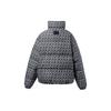 Li Ning X Jason Wu Designer Collaboration Sports Fashion Series Casual Warm Printed Short Down Jacket Winter Unisex Jacket Black White AYMR500-1
