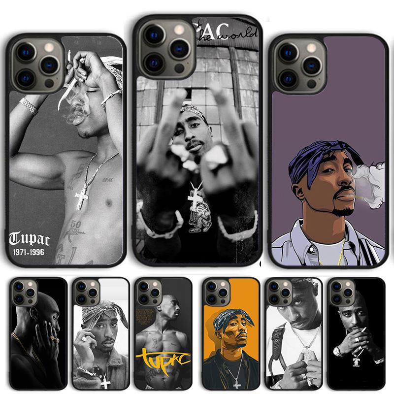Tupac 2pac Phone Case Cover For iPhone 17 Air 15 16 14 13 12 Pro Max 11 Pro Max Plus Coque Shell