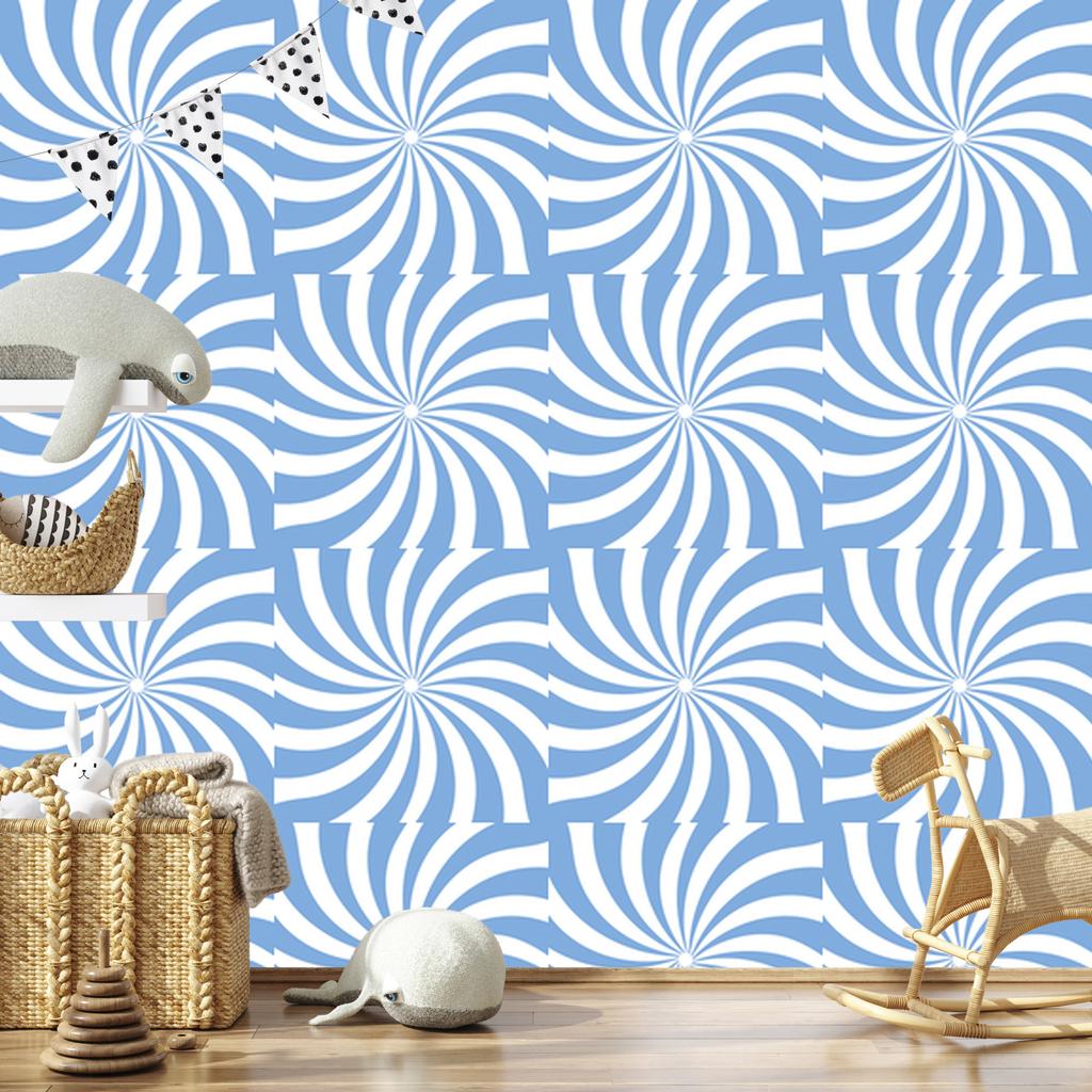 Hippie Wallpaper Azure Background, Azure Background for Living Room and Bedroom 50x1000