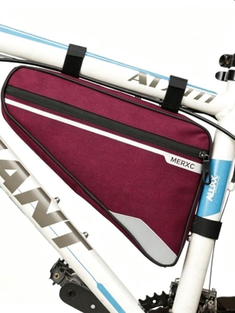 Large Capacity Triangle Cycling Saddle Bag for Mountain and Road Bikes