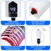 5500W IPX4 Heater Touch Control Instant Electric Water Heating Shower Set Mini LCD Digital Display Kitchen Bathroom Tankless Hot Water Faucet