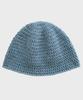 Andobaihaendeu Fizz Crochet Beanie Blue