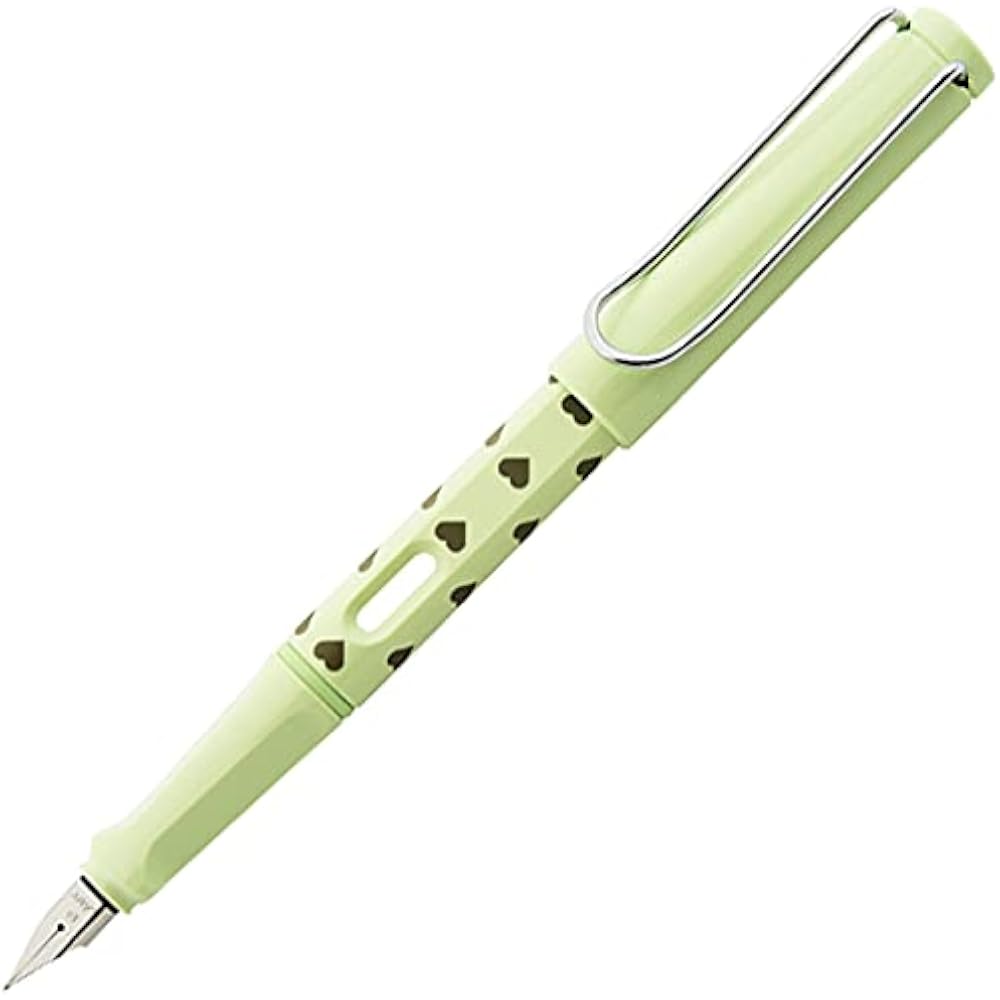 LAMY Ramy Fountain Pen Limited 2021 Safari Heart Green L36MGHT-F Dual Use F Fine